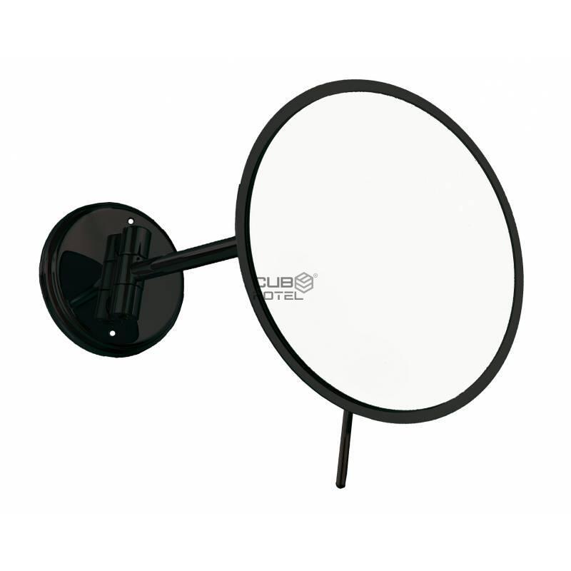Wall mirror WC Magnifying Matte Black